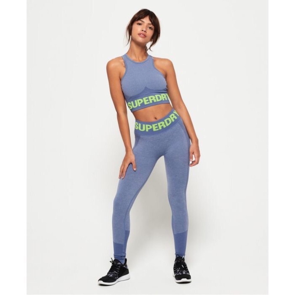 SuperDry Seamless Full Length High Rise leggings Small